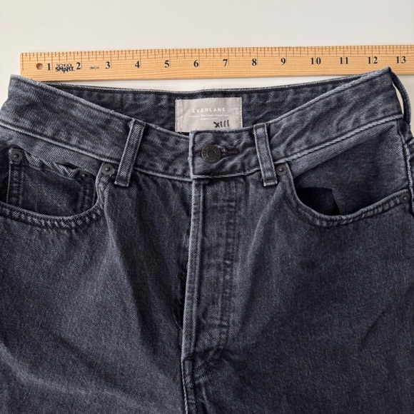 Everlane The Curvy 90s Cheeky straight Cropped organic cotton Women’s size 27 - Picture 12 of 14